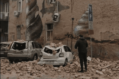 VIDEO: Močan potres stresel Zagreb, čutili smo ga tudi v Sloveniji!