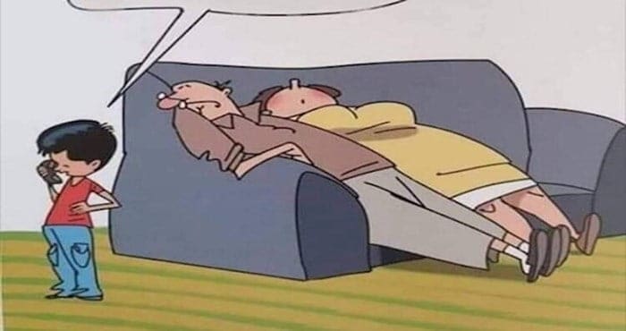 Ta ilustracija vas bo zagotovo spomnila na to, zakaj je bivanje pri starih starših vedno nepozabno!