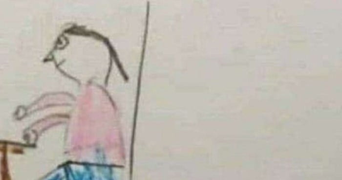 Prvošolci so morali narisati hobije svojih staršev, ta mama je morala marsikaj razložiti učiteljici!