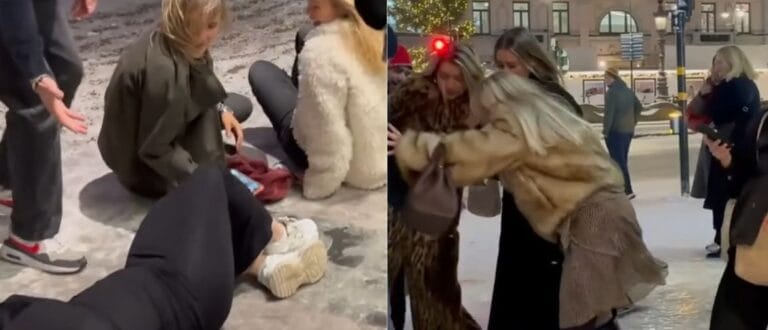 “Človek bi mislil, da so vajeni ledu”: Posnetki kaosa v Stockholmu so nasmejali gledalce!