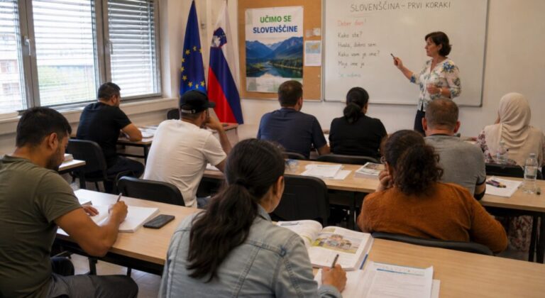Nova ureditev za priseljence: Vlada predlaga, da tujci sami doplačajo tečaj slovenščine!